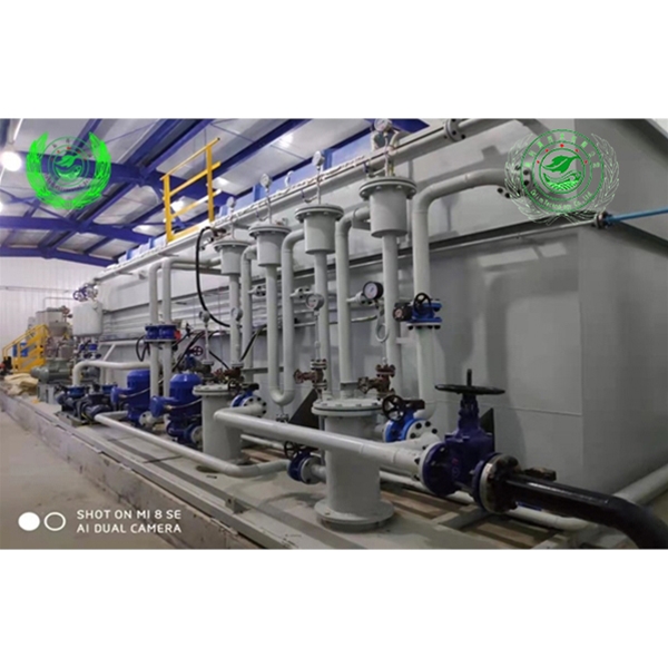 三項(xiàng)渦流氣浮安裝現(xiàn)場